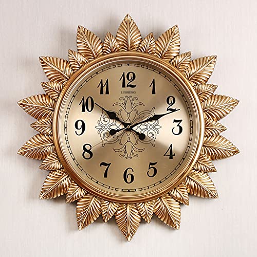 Moderne Wanduhr 24,4 Zoll, batteriebetrieben, für Wohnzimmer, Küche, Schlafzimmer, Büro – dekorativ, Farbe: B