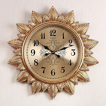 Moderne Wanduhr 24,4 Zoll, batteriebetrieben, für Wohnzimmer, Küche, Schlafzimmer, Büro – dekorativ, Farbe: B